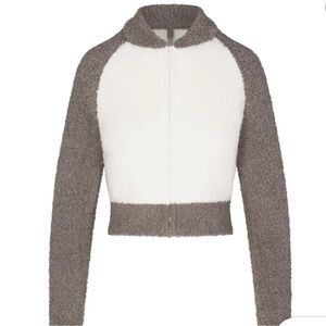 SKIMS Cozy Knit Zip Up Hoodie
